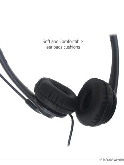 HP 3.5mm Stereo Wired Business Headset, Customer Service Headset with Microphone for Laptop/Desktop/PC/MAC