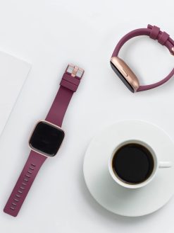 Cocolin Compatible with Fitbit Versa 2 / Fitbit Versa/Versa Lite/Versa SE, Classic Soft Silicone Replacement Wristbands for Fitbit Versa Smartwatch Women Men