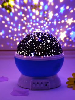 Romantic Sky Star Master Night Light Projector Children Kids Baby Sleep Lighting USB Lamp Led Projection Purple, BZ_ST_LMP