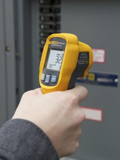 Fluke Single Laser Infrared Thermometer 12:1 Distance Ratio, 62 Max