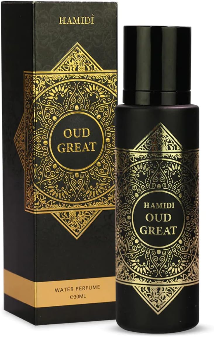 Hamidi Non Alcoholic Deluxe Collection 30ML Perfumes Pack of 5 Assorted, Oud Amwaj, Oudh Great, Emarat Oud Fron, Pure Arba, Oud Excellency, Perfume For Men & Women, Long Lasting, Fragrance, Gift Set