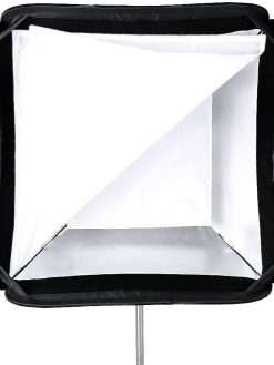 Godox 32"x 32" 80cmx80cm Foldable Universal Softbox with S Style Speedlite Bracket for Flash Bowens Elinchrom Mount Accessories Direction Adjustable