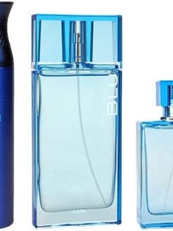 Ajmal Perfumes Blu Gift Set By Ajmal Perfumes, 90 Ml