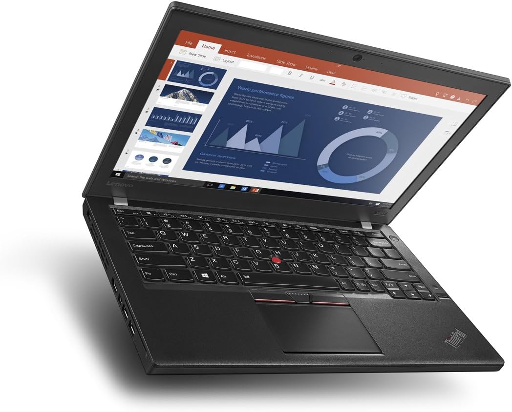 Lenovo ThinkPad X260 Renewed Business Laptop | intel Core i5-6th Generation CPU | 8GB RAM | 256GB SSD | 12.5 inch Display | Windows 10 Professional | RENEWED✔️