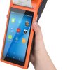 POS Terminal,All in One Handheld PDA Printer Smart POS Terminal Wireless Portable Printers Intelligent Payment Terminal Function BT/WiFi/USB OTG/ 3G Communication