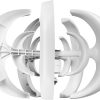 Morelian 12V 1200W Wind Generator with Controller 5 Blades Minitype Lantern Wind Turbine Generator Kit Clear Energy Windmill for Home Highways Boats