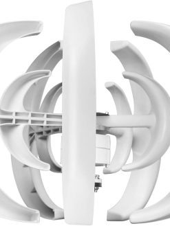 Morelian 12V 1200W Wind Generator with Controller 5 Blades Minitype Lantern Wind Turbine Generator Kit Clear Energy Windmill for Home Highways Boats