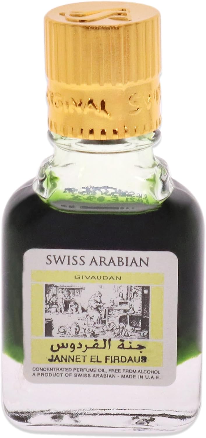 Swis Arabian Jannet El Firdaus R2B Concentrated Perfume Oil, 9 Ml