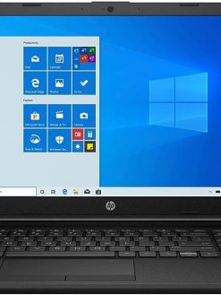 HP 15 Notebook Laptop 15.6 FHD Display Intel Celeron N4020 Upto 2. GHz 8GB RAM 128GB SSD Intel UHD Graphics, WIN10, Black