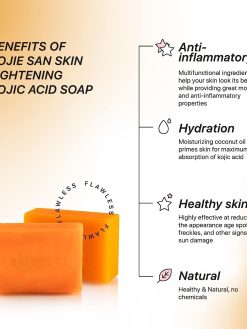 Kojie San Skin Lightening Soap 100g (Pack Of 3)