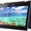 Acer R11 Convertible 2-in-1 Chromebook, 11.6in HD Touchscreen, Intel Quad-Core N3150 1.6Ghz, 4GB Memory, 32GB SSD, Bluetooth, Webcam, Chrome OS (Renewed) Chrome OS Beige