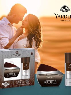 Yardley Arthur Gift Set For Men Edt, 100 ml + Body Spray, 150 ml