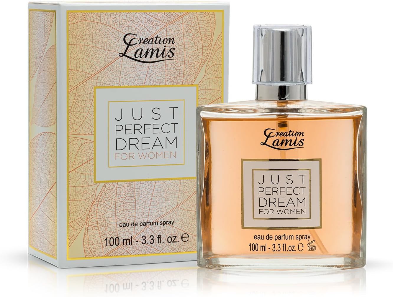 Creation Lamis Just Perfect Dreams Eau de Parfum for Women, Floral, Fruity & Woody Long Lasting Feminine Fragrance, Body Perfume for Women - 100ml