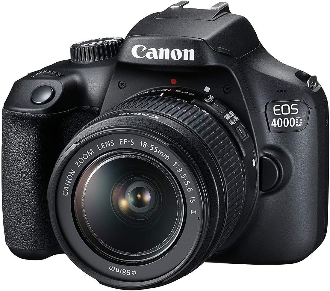 Canon EOS 4000D SLR Camera Kit with EF-S 18-55 mm III Lens
