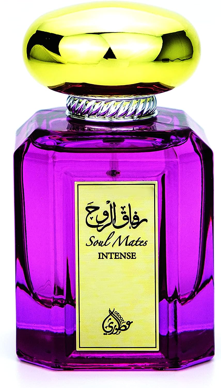 MY PERFUMES SOUL MATES INTENSE from OTOORI Collection 2 Pieces Perfume Gift Set for Men and Women, 100 ml Eau De Parfum and 200 ml Perfume Spray (SOUL MATES INTENSE)