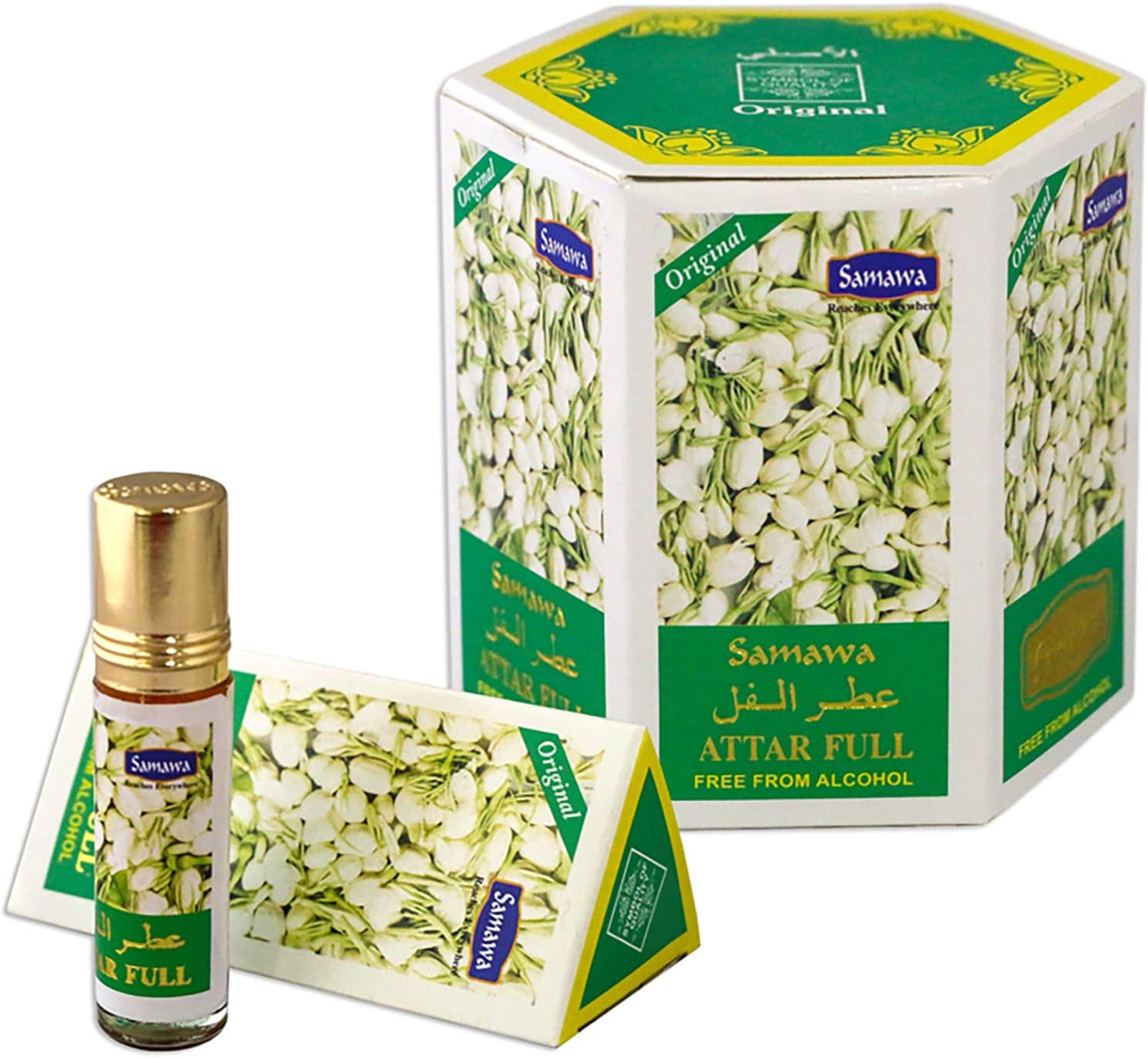 Attarfull By Samawa For Unisex - Perfume Oil Rollon, 8Ml X 6Pcs