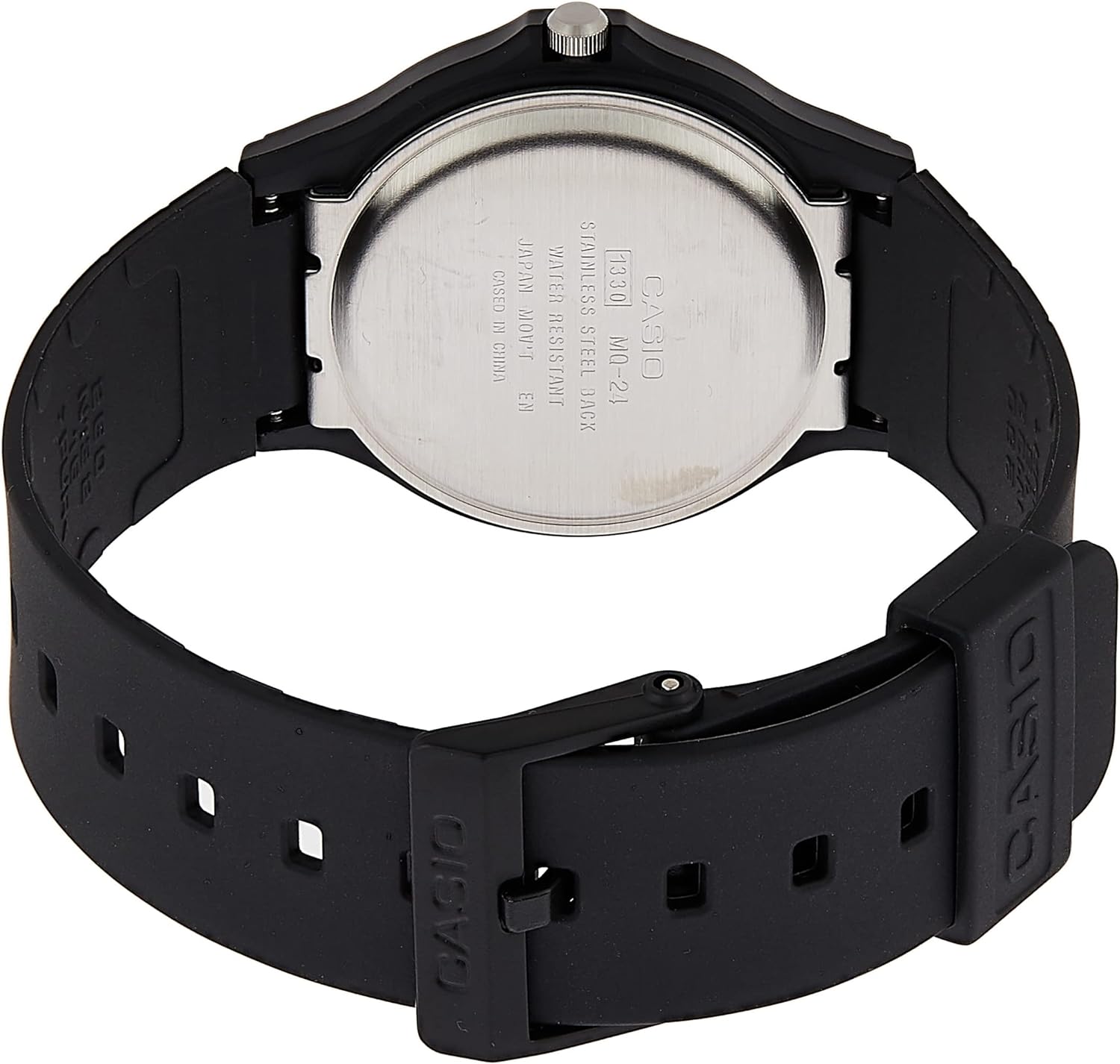 Casio Mens Quartz Watch, Analog Display And Resin Strap, Mq-24-7Eldf, MQ-24-7ELDF