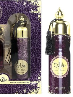 MY PERFUMES SOUL MATES INTENSE from OTOORI Collection 2 Pieces Perfume Gift Set for Men and Women, 100 ml Eau De Parfum and 200 ml Perfume Spray (SOUL MATES INTENSE)