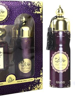 MY PERFUMES SOUL MATES INTENSE from OTOORI Collection 2 Pieces Perfume Gift Set for Men and Women, 100 ml Eau De Parfum and 200 ml Perfume Spray (SOUL MATES INTENSE)