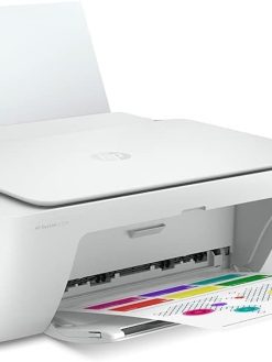 HP Deskjet 2720 All-in-One Printer, Wireless, Print, Copy, Scan - White [3XV18B]