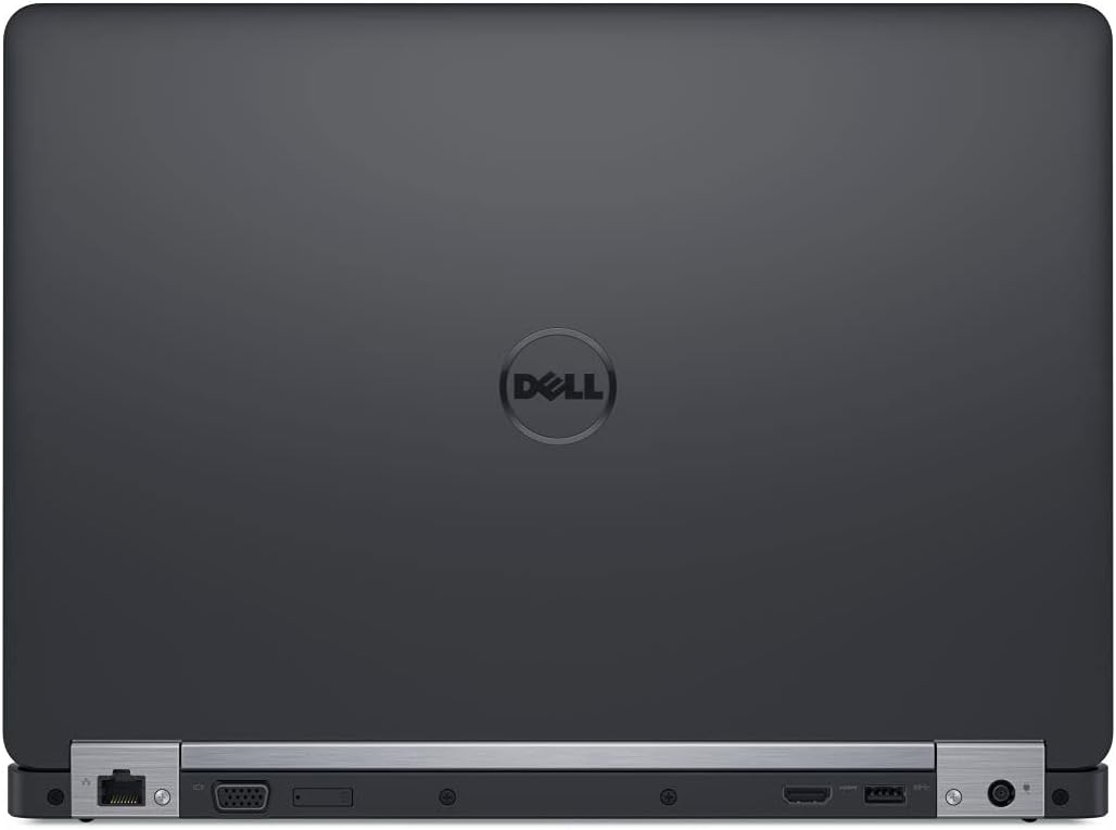 DELL Latitude 5470 Business Laptop, Core i7-6820HQ CPU, 8GB DDR4 RAM, 256GB SSD 2.5 HDD, 14 inch Display, Windows 10 Pro (Renewed)