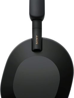 Sony WH 1000XM5 Noise Cancelling Wireless Headphones 30 hours battery life Over ear style Optimised for Alexa and the Google Assistant with built in mic for phone calls, Black