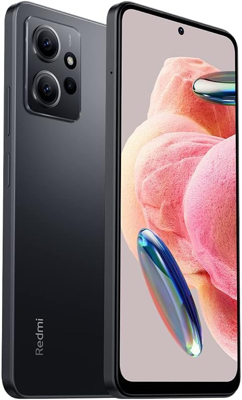Redmi Note 12 (Onyx Gray 8GB RAM, 256 Storage) - Smooth 120Hz AMOLED display |Powerful Snapdragon® processor | 50MP AI triple camera | 33W fast charging