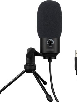 K669 Foam Mic Windscreen, Pop Filter Wind Cover Compatible with Fifine USB Condenser Recording Microphone K669, T669, K669B by SUNMON