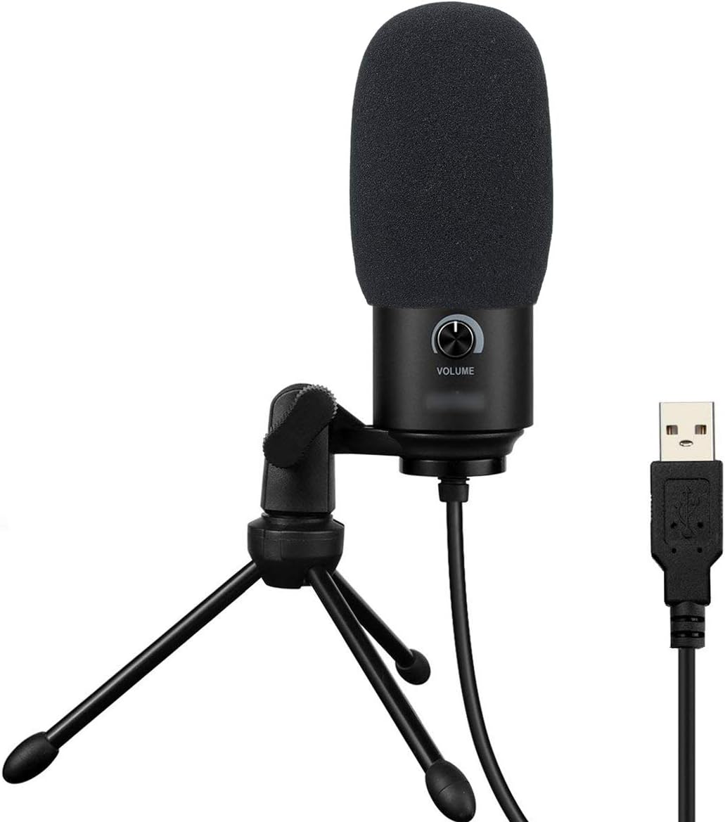 K669 Foam Mic Windscreen, Pop Filter Wind Cover Compatible with Fifine USB Condenser Recording Microphone K669, T669, K669B by SUNMON