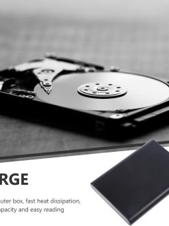 Gatuida 1TB Portable External SSD Mobile Hard Drive Mini Expansion Hard Disk Portable External Solid State Drives for PC Laptop Black 1