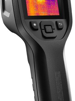 FLIR TG165-X Thermal Camera imaging tool for temperature anomalies, with Bullseye laser, 50,000 image storage and rechargeable Li-ion Battery