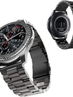 T Tersely Band Strap for Samsung Galaxy Watch 6/6 Classic,Watch 5 Pro/Watch 5/4 (44mm/40mm)/ Watch 3 41mm, 20mm Stainless Steel Metal Replacement Bands for Active 2/1