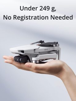 DJI Mini 2 SE Drone Light and Portable At less than 249 g, your ideal travel companion, transforming how you capture your favorite moments, MOIAT Certified - UAE Version with Official Warranty Support