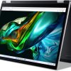 Acer Aspire 3 Spin 14 Convertible Laptop with 13th Gen Intel Core i3-N305 8 Cores Upto 3.80GHz/8GB LPDDR5 RAM/128GB SSD/Intel UHD Graphics/14"IPS Touchscreen/Win 11S/WiFi-6/ Silver