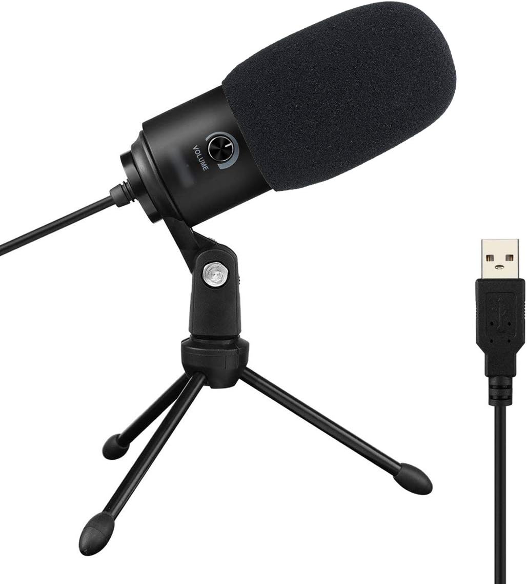 K669 Foam Mic Windscreen, Pop Filter Wind Cover Compatible with Fifine USB Condenser Recording Microphone K669, T669, K669B by SUNMON