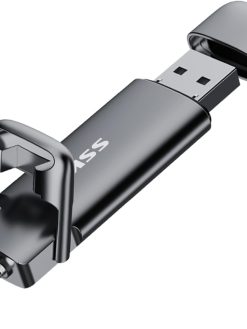 SSK 256GB USB C Drive Up to 550MB/s, Fast USB Stick Dual Drive Type-c +USB A USB3.2 Gen2 Solid State Drive, External SSD USB Memory Stick for Android Phone Laptop Tablet Mac Business Travel Essential