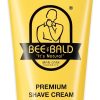 BEE BALD "IT'S NATURAL" MAN CARE PRODUCTS Shave Premium Shave Cream 6 fl oz, 177 ml (Pack of 1)