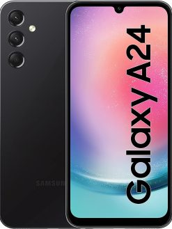Samsung Galaxy A24 LTE Android Smartphone, Dual SIM, 6GB RAM, 128GB Storage, Black (UAE Version)
