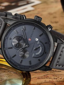 CURREN Casual Men's Watch Analog Leather - 8217