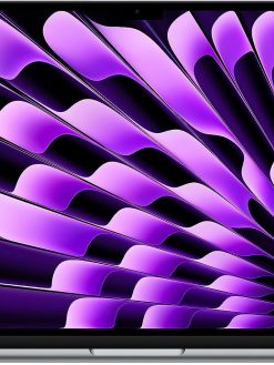 Apple 2023 MacBook Air laptop with M2 chip: 15.3-inch Liquid Retina display, 8GB GB RAM, 512GB;GB SSD storage, Touch ID. Works with iPhone/iPad; Space Grey; Arabic/English