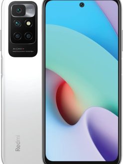 Xiaomi Redmi 10 2022 Hybrid Dual SIM 6.497 Inch FHD+ Punch Hole Display Pebble White 4GB RAM 64GB 4G LTE