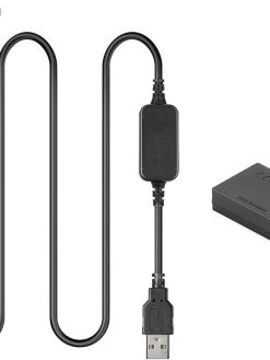 5V-8.4V USB Drive Cable ACK-E12 Mobile Power Supply + DR-E12 DC Coupler LP-E12 Dummy Battery Kit for Canon EOS M EOS M2 M10 M50 M100 M200