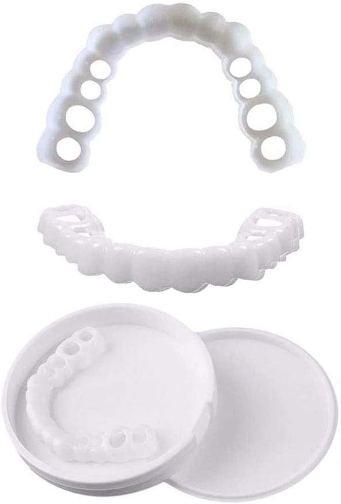 MLDWME Instant Veneers Dentures Temporary Perfect Smile false Teeth