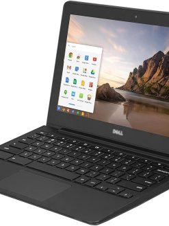 Used Chromebook 11 CB1C13 Portable Thin Laptop Intel Celeron 2955U Processor 11.6-inch Lightweight Computer 4GB RAM 16GB eMMC Small Slim Kids School PC Notebook Chrome OS Charger(Top Face Has Sticker)