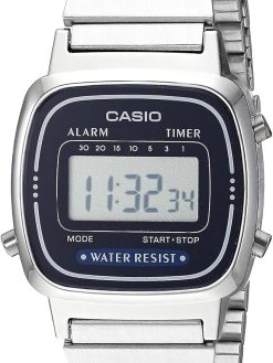 Casio Woman Watch LA670WA 2D, silver