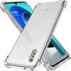LG Velvet Case Premium TPU Bumper Case for LG Velvet Anti Scratch Case Shock Absorbent TPU Protective Clear Back Cover with Corner Bumper Protection (Clear)