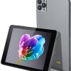 8 Inches Tablet, Android 12 Quad Core Processor 6GB RAM 256GB ROM Large Capacity Dual Cameras 1280 * 800 IPS HD Screen Cheap Tablet For Teenagers(Gray)