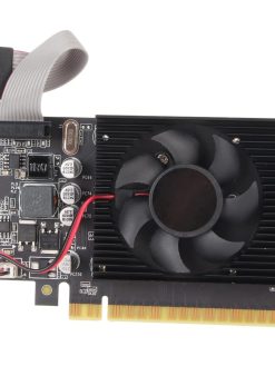 GT610 2GB Graphics Card, GT 610 2G DDR3 64bit, Desktop Graphics Card for Business Office, PCI E 1.1 X 16, DVI, VGA, HDMIs, PC Video Card, Single Fan