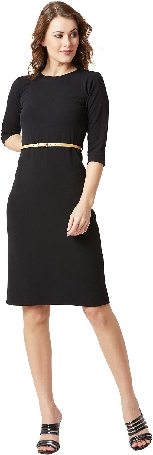 Miss Olive Women's Shift Midi Dress