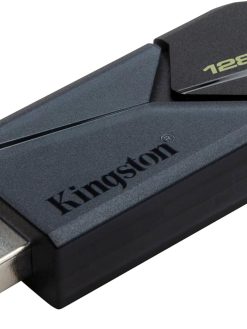 Kingston 128GB Portable USB 3.2 Gen 1 FlashDrive DataTraveler Exodia Onyx